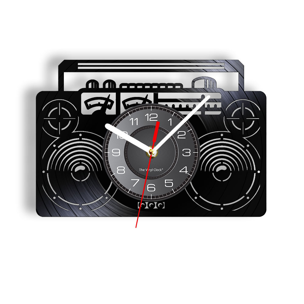 Audio Music Separate - Boombox Radio Vinyl LP Record Wall