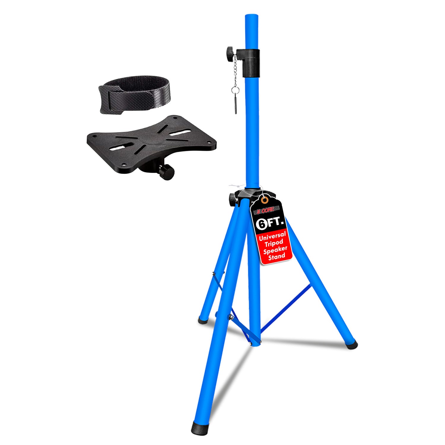 Studio Monitor Speaker - 5 Core Speaker Stand Height Adjustable