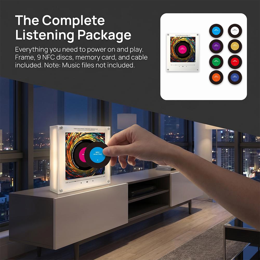 NFC Sensing Song Player Night  - Audio Music Songs review and price