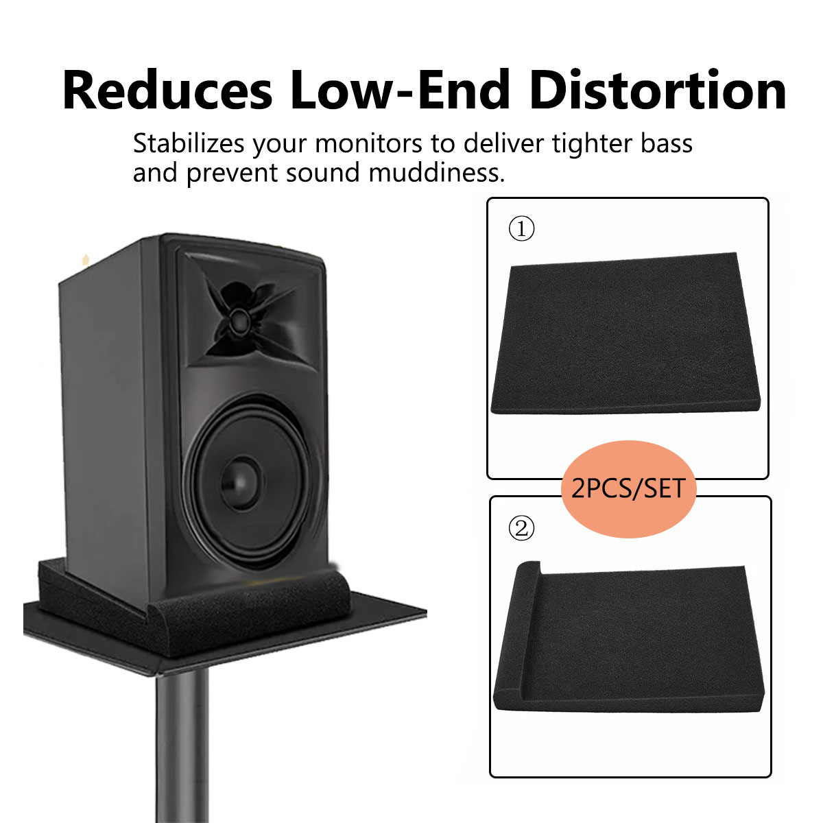 Studio Monitor Isolation Pads  - Studio Monitor Speaker review and price