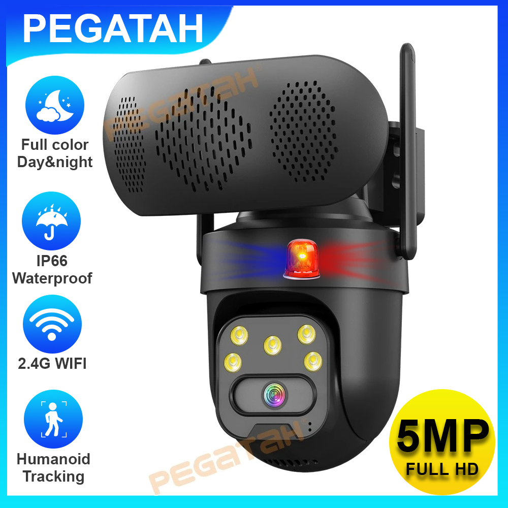 5MP IP Camera Outdoor 2.4G WiF - Audio Music Track review and price