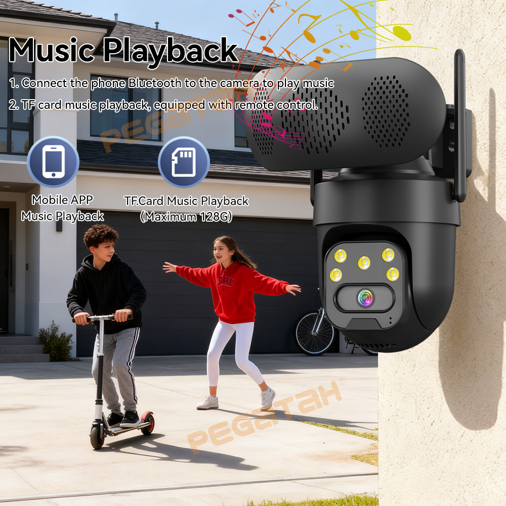 5MP IP Camera Outdoor 2.4G WiF - Audio Music Track review and price