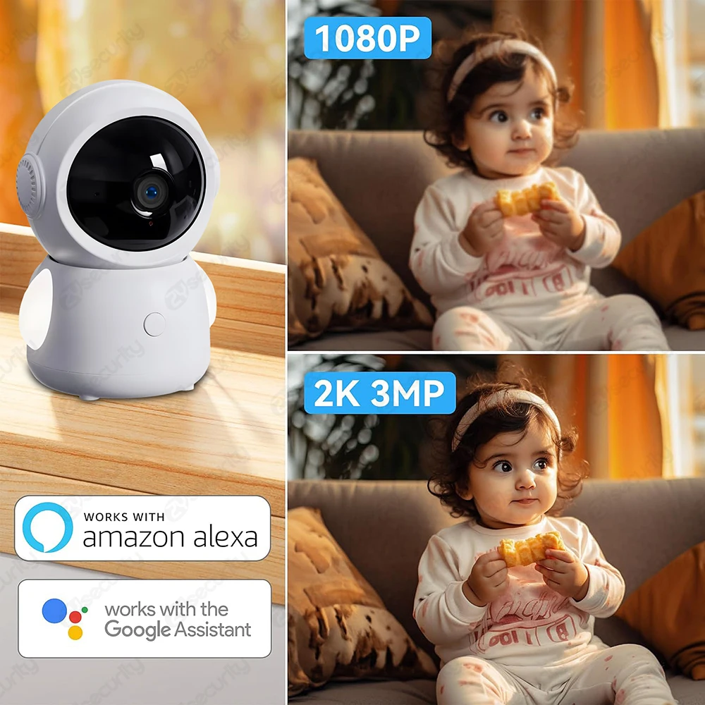 2K WiFi Baby Monitor with Scre - Audio Music Track review and price