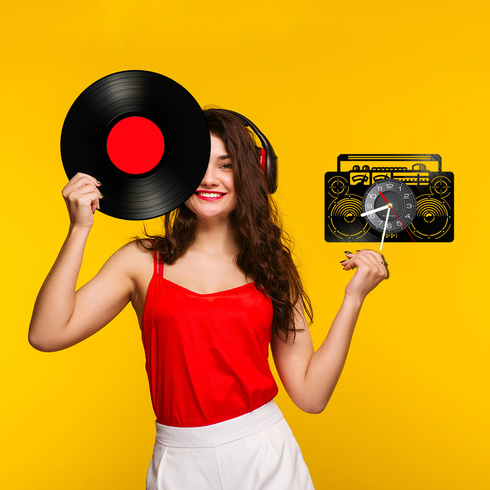 Boombox Radio Vinyl LP Record  - Audio Music Separate review and price