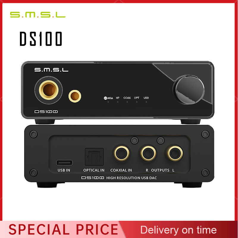 SMSL DS100 MQA MQA-CD Audio De - Portable Amplifier Mini review and price