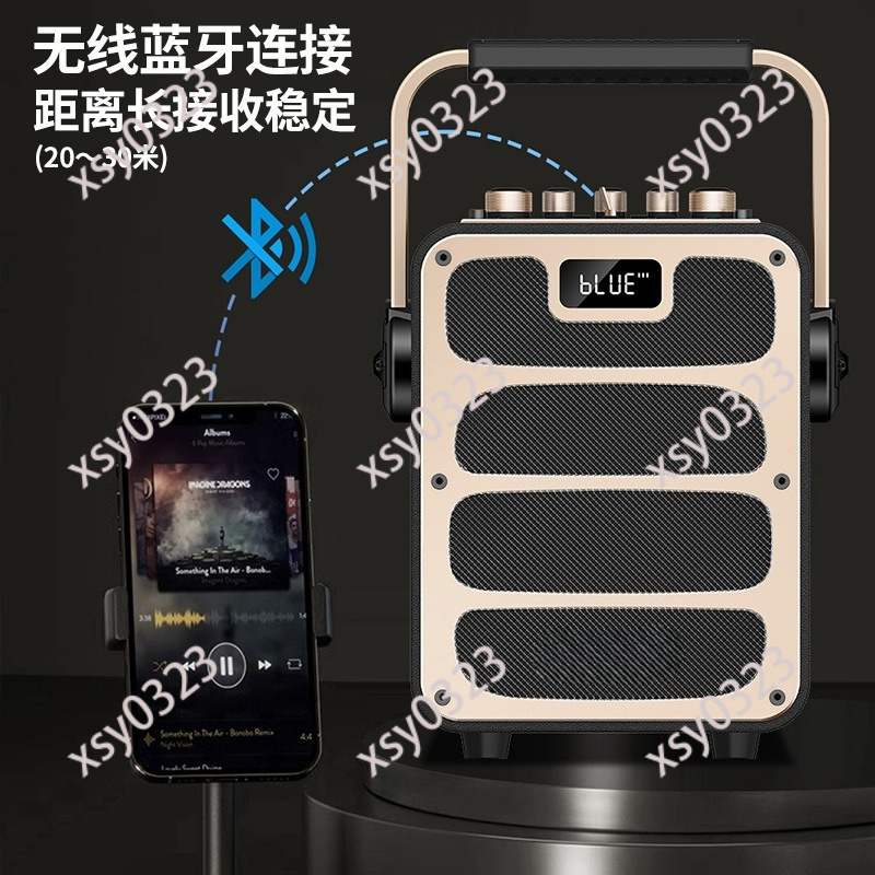 High Power Portable Bluetooth  - Audio Music Songs review and price