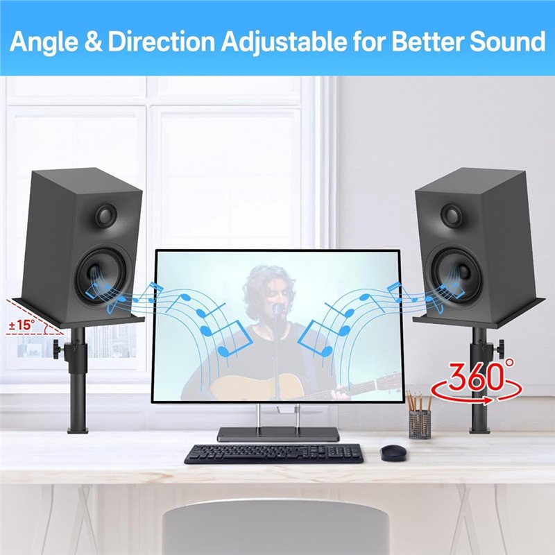 A99E-Studio-Grade Clamp Mount  - Studio Monitor Speaker review and price