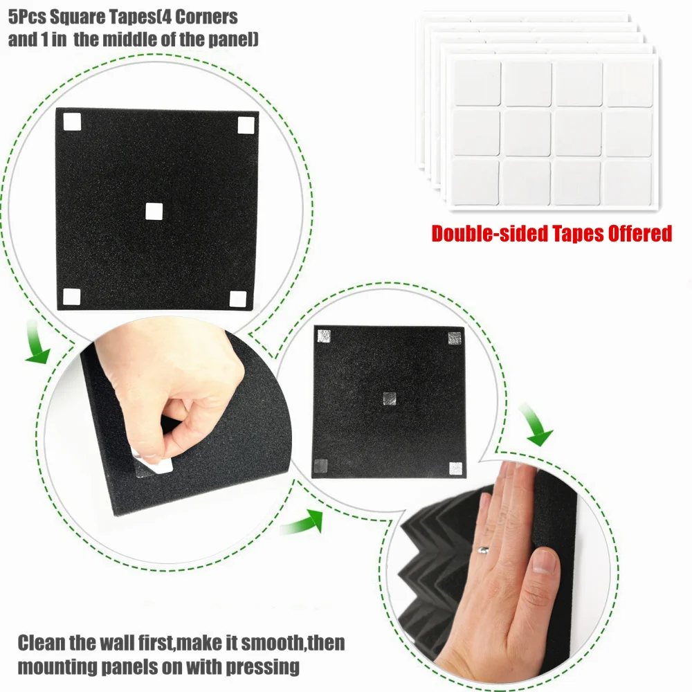 12/24Pcs 30x30x5cm Studio Acou - Studio Monitor Speaker review and price