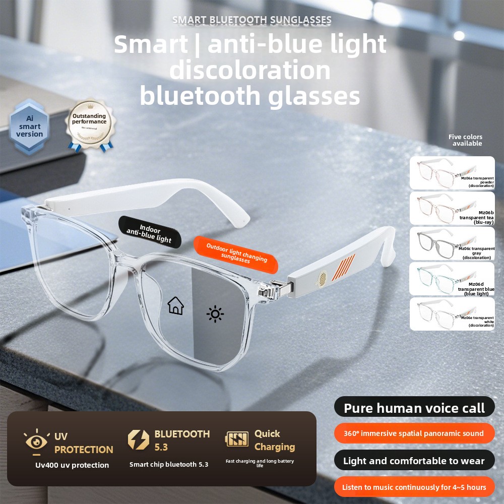 Smart bluetooth ai glasses out - Audio Music Songs review and price