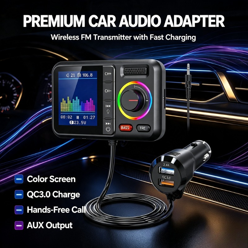 Vehicle Wireless Audio Adapter - Audio Music Track review and price