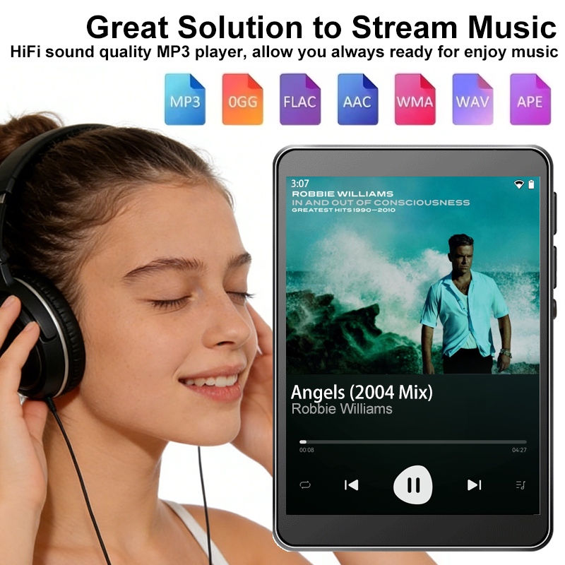 WiFi MP3 Player Andriod 10 Spo - Audio Music Free Download review and price